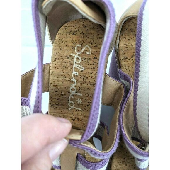 SPLENDID Sandals Strapy Cork Wedge Platform - Picture 10 of 11